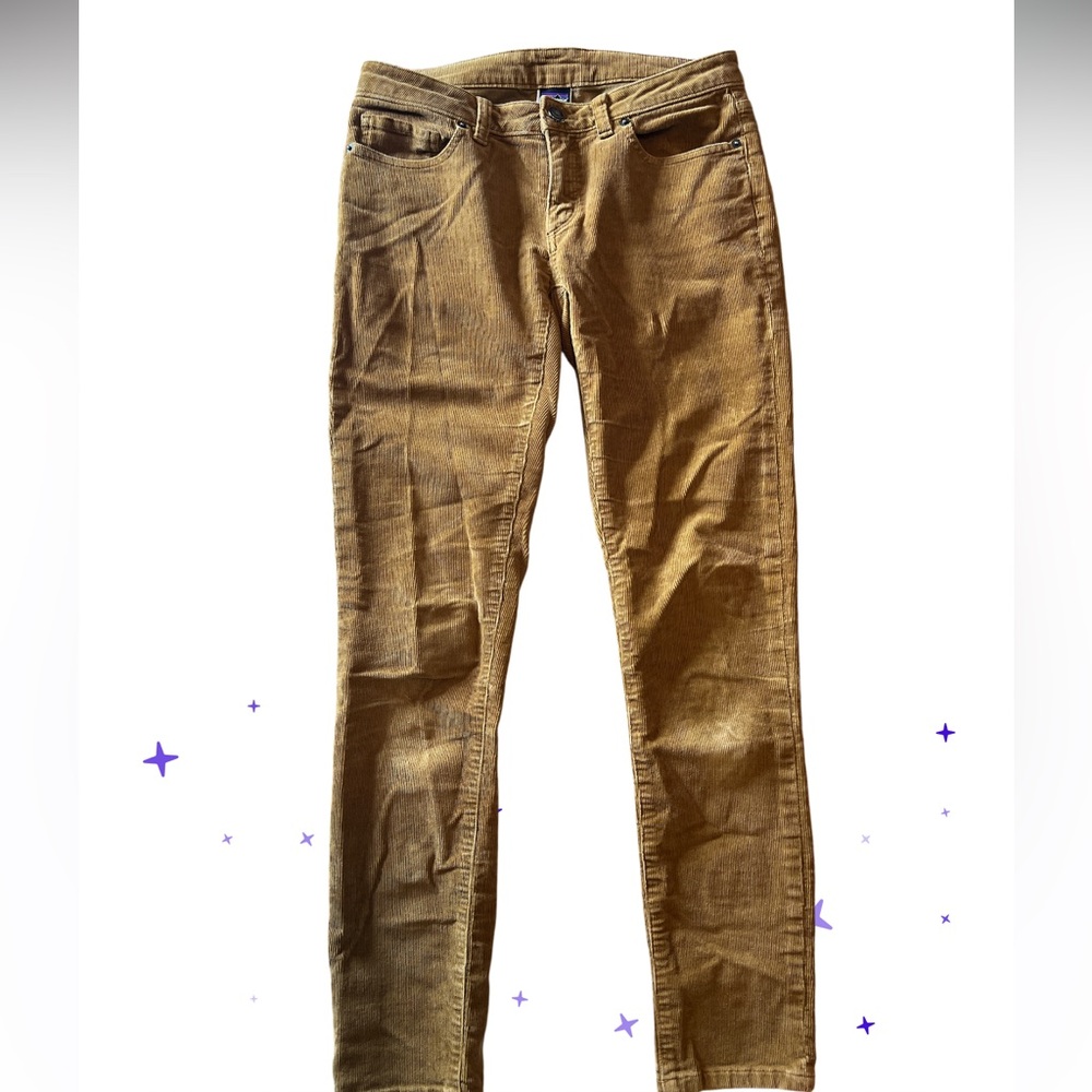 Patagonia Women’s Corduroy Pants Size 26 Organic Cotton Camel Brown